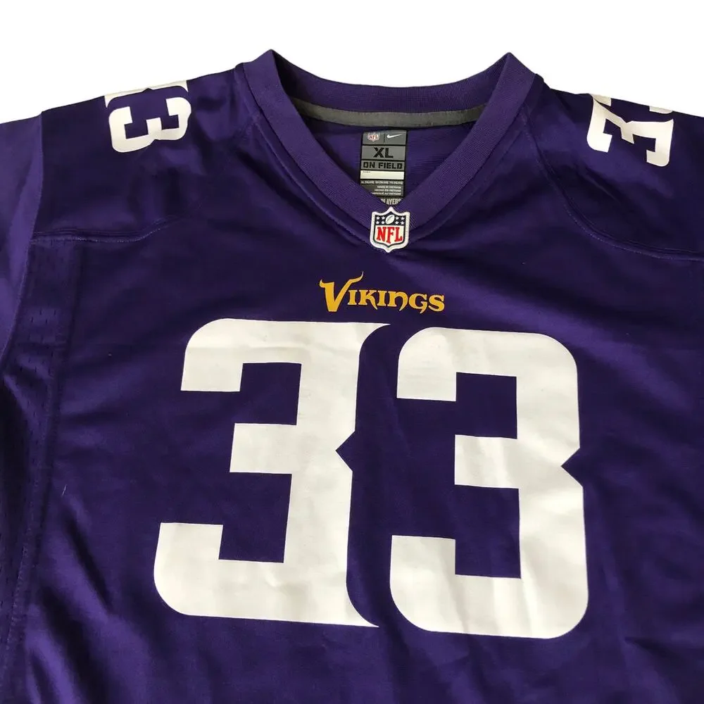 Nike Dalvin Cook Purple Minnesota Vikings #33 Game Jersey Size XL Youth- NEW